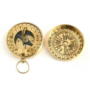 Pocket Sundial & Compass